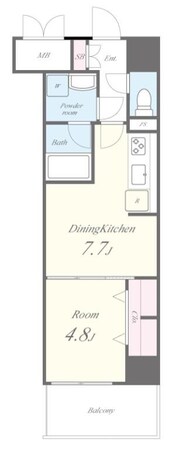 南行徳駅 徒歩3分 2階の物件間取画像